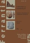 Ferrantia, Volume 71: Le Jurassique au Luxembourg (1) – Vertébrés, Échinodermes et Céphalopodes du Bajocien [The Jurassic in Luxembourg (1) - Vertebrates, Echinoderms and Cephalopods of the Bajocian]