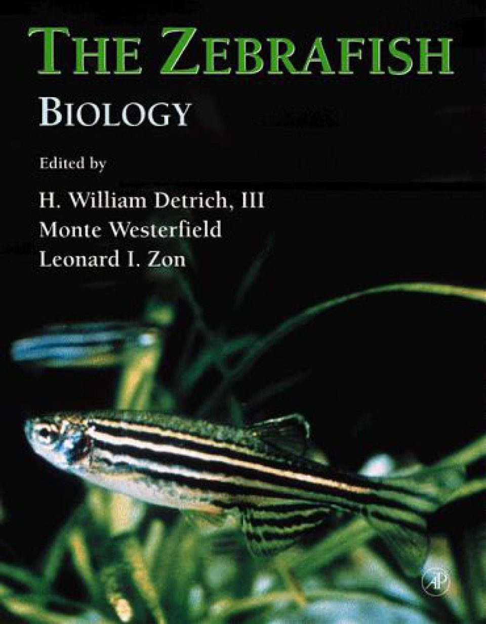 The Zebrafish Biology Nhbs Academic Professional Books