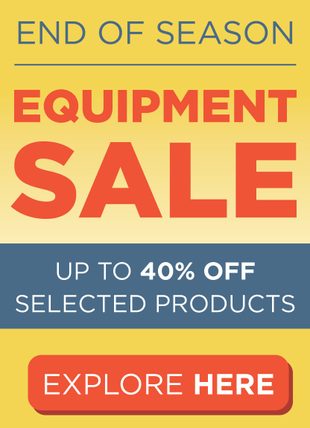 End of Season Equipment Sale