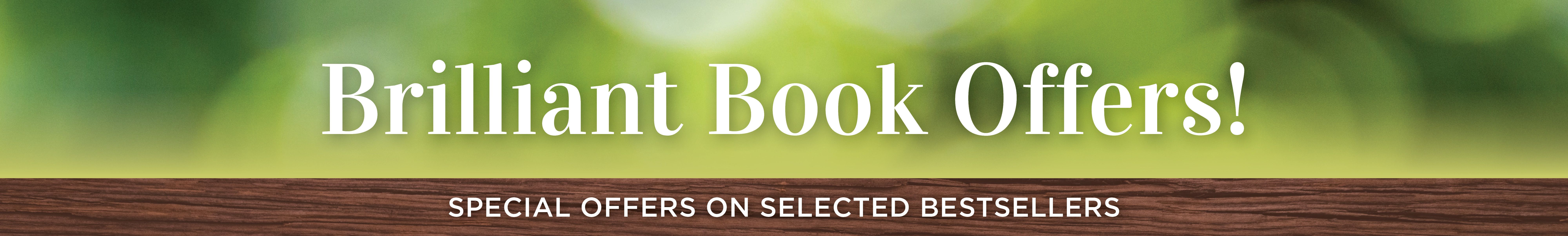 Brilliant Book Offers! Special offers on selected bestsellers.