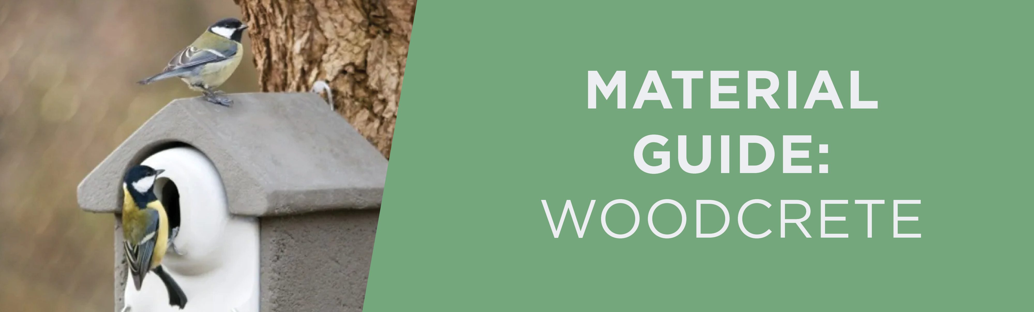 Material guide: woodcrete