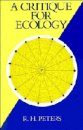 A Critique for Ecology
