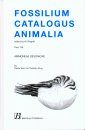 Fossilium Catalogus Animalia, Volume 138 [English]