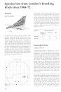The Breeding Birds of the London Area