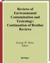 Reviews of Environmental Contamination and Toxicology, Volume 179