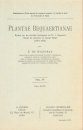 Plantae Bequaertianae, Volume 1, Fascicles 1-4 (4-Volume Set)