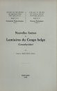 Nouvelles Formes de Lamiaires du Congo Belge (Cerambycidae) [New Forms of Lamiinae from Belgian Congo]