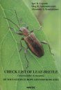 Check List of Leaf-Beetle Chrysomelidae (Coleotera) of the Eastern Europe and Northern Asia