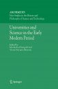 Universities and Science in the Early Modern Period