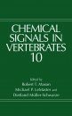 Chemical Signals in Vertebrates, Volume 10