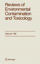 Reviews of Environmental Contamination and Toxicology, Volume 188