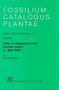 Fossilium Catalogus Plantae, Volume 108