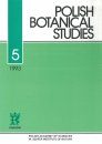 Polish Botanical Studies, Volume 5