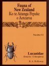 Fauna of New Zealand, No 61: Lucanidae (Insecta: Coleoptera)
