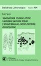 Taxonomical Revision of the Caloplaca Saxicola Group (Teloschistaceae, lichen-forming Ascomycota)