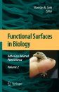 Functional Surfaces in Biology, Volume 2