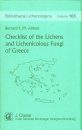Checklist of the Lichens and Lichenicolous Fungi of Greece