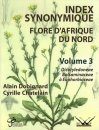 Index Synonymique de la Flore d'Afrique du Nord, Volume 3