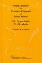 World Directory of Crustacea Copepoda of Inland Waters, Vols 3 & 4