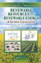 Renewable Resources and Renewable Energy