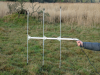Short 3-Element Yagi Handheld Antenna 151 MHz