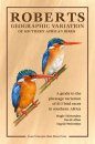 Roberts Geographic Variation of Southern African Birds
