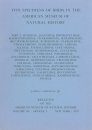 Type Specimens of Birds in the American Museum of Natural History, Parts 1-10
