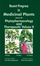 Recent Progress in Medicinal Plants, Volume 20: Phytopharmacology and Therapeutic Values II