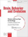 Vision with an Eye to Ecology
