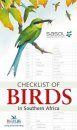 Sasol Checklist of Birds in Southern Africa