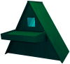 Triangular Barn Owl Nest Box