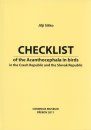 Checklist of the Acanthocephala in Birds in the Czech Republic and the Slovak Republic