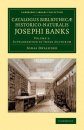 Catalogus Bibliothecæ Historico-Naturalis Josephi Banks, Volume 5 [Latin]