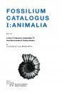 Fossilium Catalogus Animalia, Volume 151 [English]