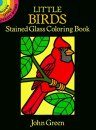 Little Birds Stained Glass Colouring Book