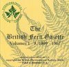 British Fern Gazette, Volumes 1-9 on CD-ROM