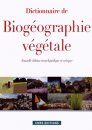 Dictionnaire de Biogéographie Végétale