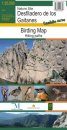 Birding Map of the Nature Site Desfiladero de los Gaitanes / Mapa Ornitológico del Paraje Natural Desfiladero de los Gaitanes