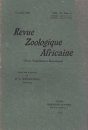 Revue de Zoologie et de Botanique Africaines, Volume 11 (4-Volume Set)