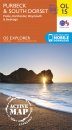 OS Explorer Map OL15: Purbeck & South Dorset - Poole, Dorchester, Weymouth & Swanage