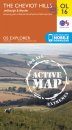 OS Explorer Map OL16: The Cheviot Hills - Jedburgh & Wooler