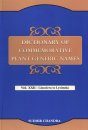 Dictionary of Commemorative Plant Generic Names, Volume 22: Linociera to Lysimnia