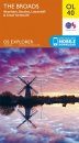 OS Explorer Map OL40: The Broads