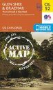 OS Explorer Map OL52: Glen Shee & Braemar - The Cairnwell & Glas Maol