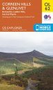OS Explorer Map OL62: Correen Hills & Glenlivet – Bennachie, Ladder Hills, Insch & Rhynie