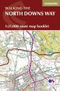 Cicerone Guides: Walking the North Downs Way: 1:25,000 Route Map Booklet