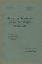 Revue de Zoologie et de Botanique Africaines, Volume 23 & Bulletin CBC Volume 1 (3-Volume Set)