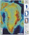 Greenland Basal Topography BedMachine v3 Wall Map