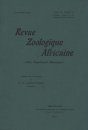 Revue de Zoologie et de Botanique Africaines, Volume 10 (3-Volume Set)