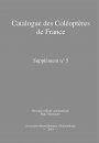Catalogue des Coléoptères de France, Supplement 5 [Catalogue of Coleoptera of France, Supplement 5]